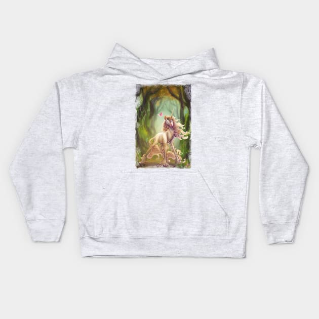 Forest Guardian Kids Hoodie by Unicornarama